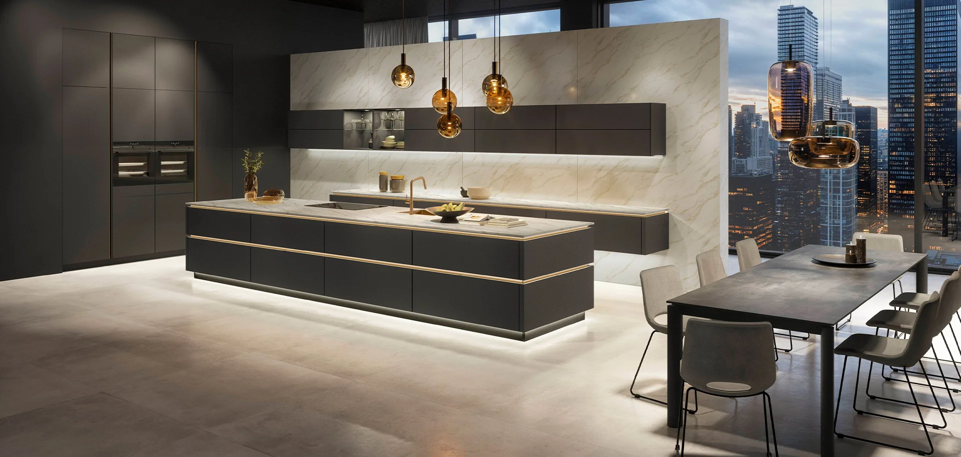 La luz también diseña tu cocina.